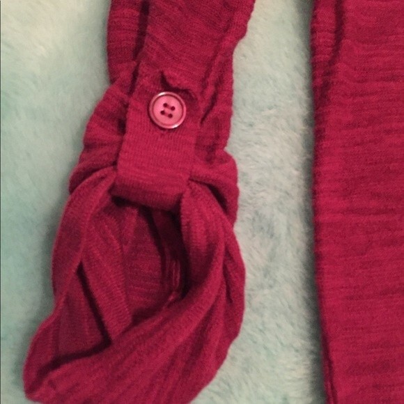 Express size medium low cut cardigan button sleeve - Picture 3 of 6